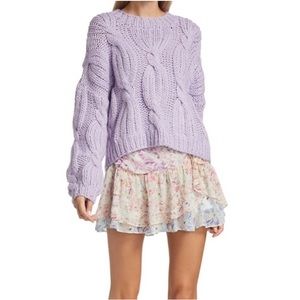 Loveshakefancy Rhodes Silk Skirt